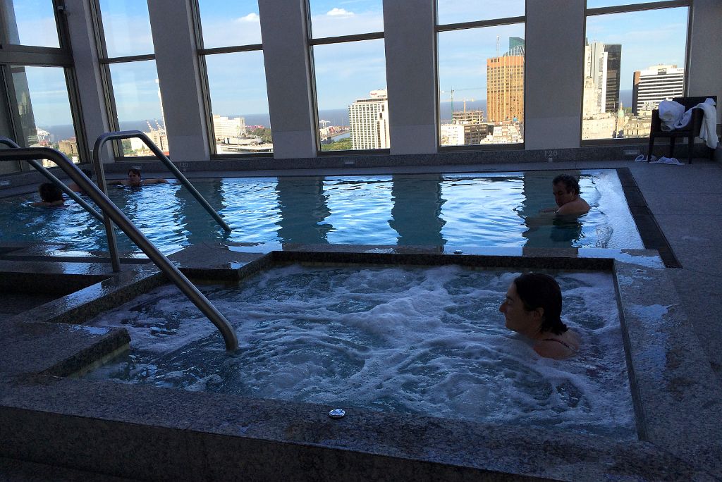 08 Enjoying The Rooftop Hot Tub With Views Of Buenos Aires At Alvear Art Hotel